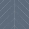 Dusty Blue Chevron Urban Tile Effect - Fibo