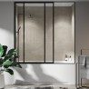 Grey Sahara Scandinavian Tile Effect - Fibo