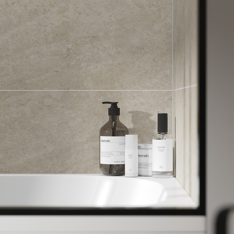Grey Sahara Scandinavian Tile Effect - Fibo