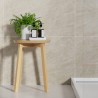 Grey Sahara Scandinavian Tile Effect - Fibo
