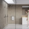 Grey Sahara Scandinavian Tile Effect - Fibo