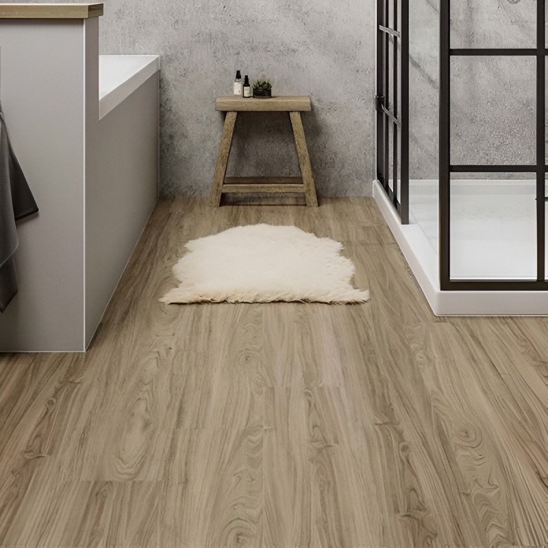 Multipanel Aspen Oak Luxury Vinyl Flooring - Click - Plank - 1210mm x 190mm - Insitu