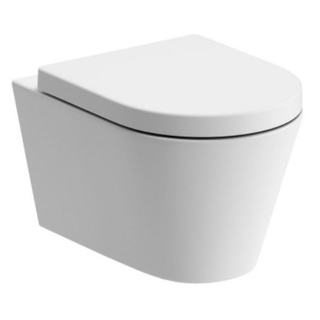 Milan Rimless Wall Hung Toilet & Soft Close Seat