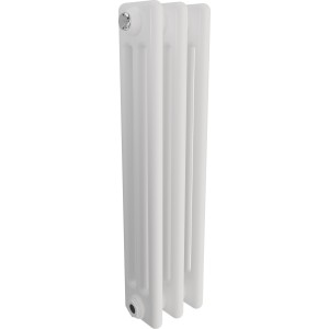 Korona 3 Column - 500mm(h) White Horizontal Radiators (37 Sizes)