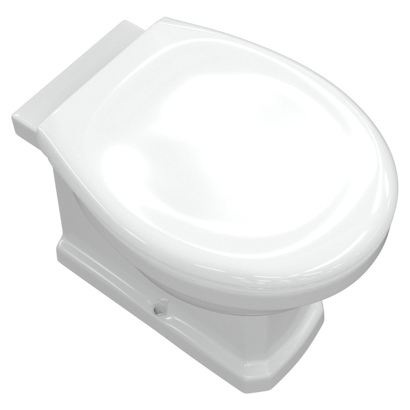 Bari Traditional Back to Wall Toilet & Standard Soft Close Seat