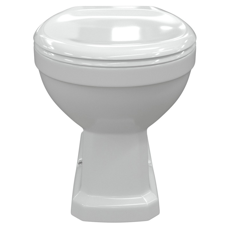 Bari Traditional Back to Wall Toilet & Standard Soft Close Seat
