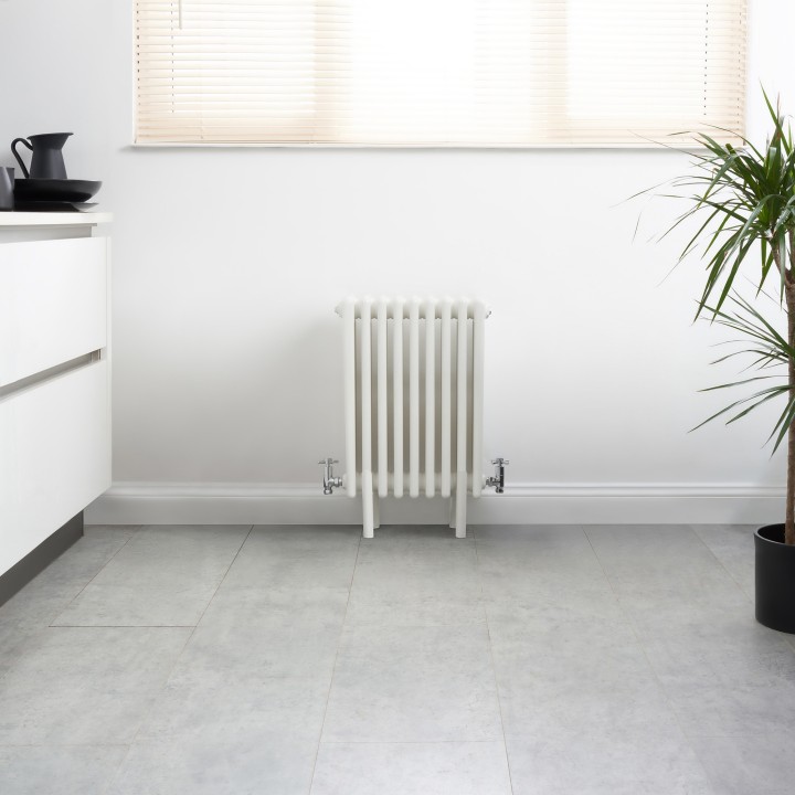 Ultraheat Tubularo 4 Column White Horizontal Radiators