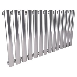 960mm (w) x 500mm (h) Brecon Chrome Horizontal Radiator