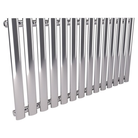960mm (w) x 500mm (h) Brecon Chrome Horizontal Radiator