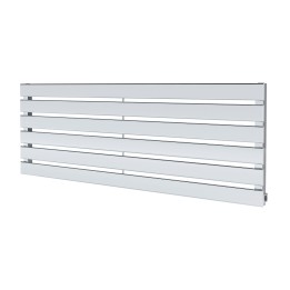 1250mm (w) x 440mm (h) Corwen Chrome Horizontal Radiator
