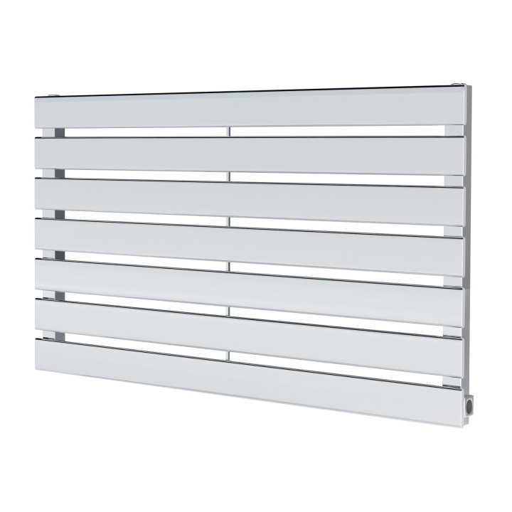 850mm (w) x 516mm (h) Corwen Chrome Horizontal Radiator