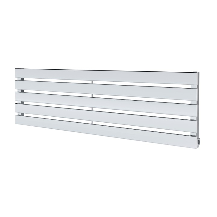 1250mm (w) x 360mm (h) Corwen Chrome Horizontal Radiator