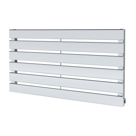 850mm (w) x 440mm (h) Corwen Chrome Horizontal Radiator
