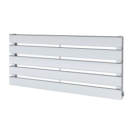 850mm (w) x 360mm (h) Corwen Chrome Horizontal Radiator