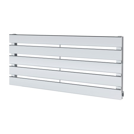 850mm (w) x 360mm (h) Corwen Chrome Horizontal Radiator