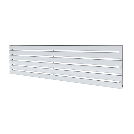 1850mm (w) x 440mm (h) Corwen Chrome Horizontal Radiator