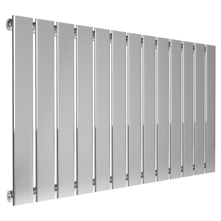 1000mm (w) x 600mm (h) Luna Chrome Horizontal Radiator