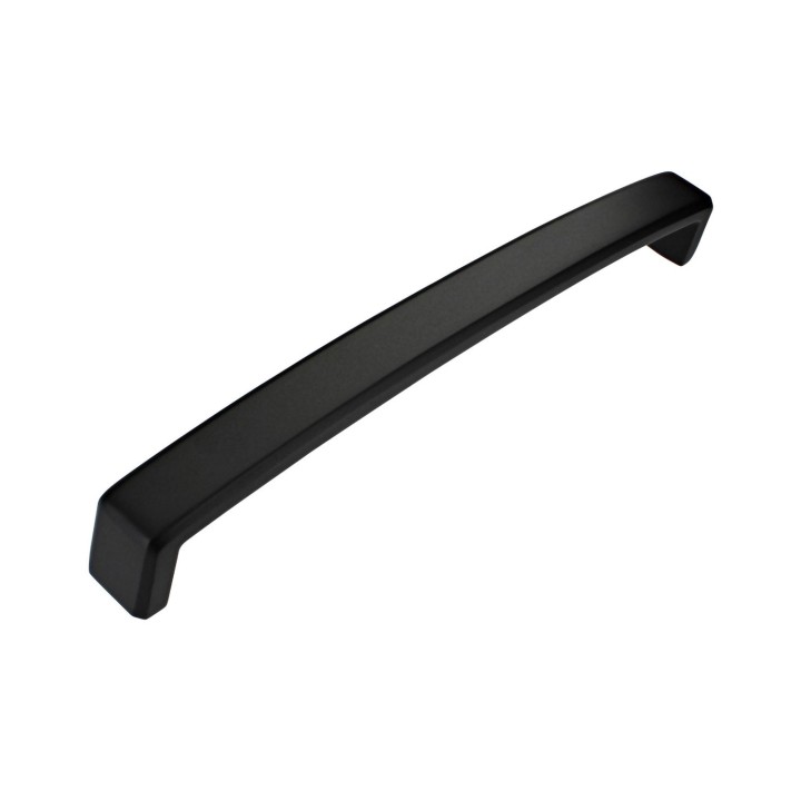 Matt Black D-Shape Handle (x2)