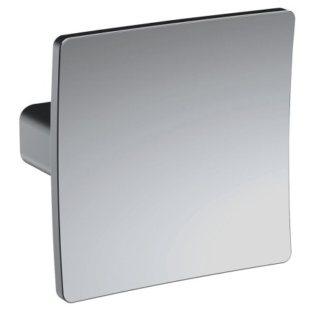 Square Dished Knob Handle - Chrome
