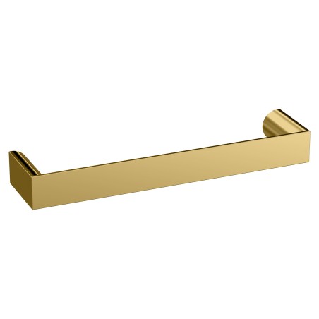 Brushed Brass D Handle - 102mm (w) x 12mm (h) x 24mm (d)