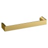 Brushed Brass D Handle - 102mm (w) x 12mm (h) x 24mm (d)