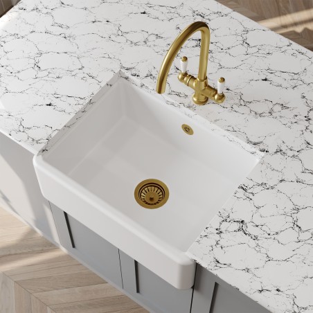 Traditional Fireclay Butler Sink 595mm(w) x 450mm(d) x 220mm(h)