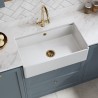 Fireclay Butler Sink  with Ledge 795mm(w) x 460mm(d) x 220mm(h)