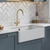 Fireclay Butler Sink  with Ledge 795mm(w) x 460mm(d) x 220mm(h)