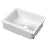 Fireclay Butler Over Mount Sink with Overflow 595mm(w) x 460mm(d) x 200mm(h)