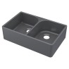 Black Fireclay Butler Sink 795mm(w) x 500mm(d) x 220mm(h)