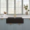Black Fireclay Butler Sink 795mm(w) x 500mm(d) x 220mm(h)