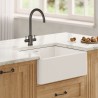 Fireclay Belfast Sink 595mm(w) x 450mm(d) x 220mm(h)