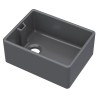 Black Fireclay Belfast Sink 595mm(w) x 455mm(d) x 254mm(h)