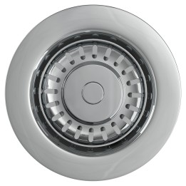 TOP-FIX Kitchen Strainer without Overflow - Chrome