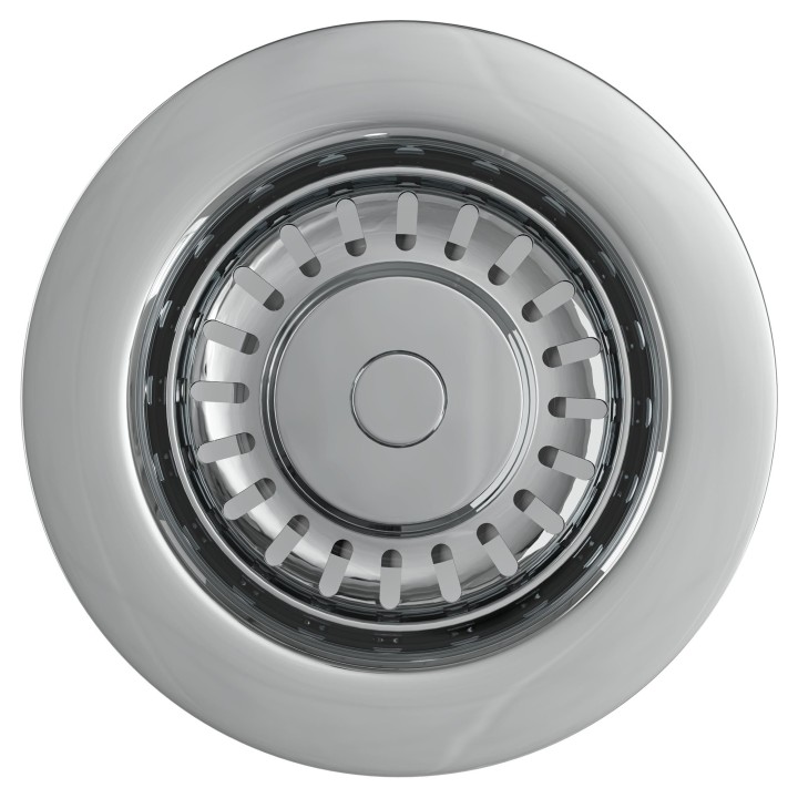 TOP-FIX Kitchen Strainer without Overflow - Chrome