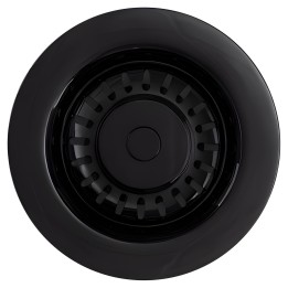 TOP-FIX Kitchen Strainer without Overflow - Black