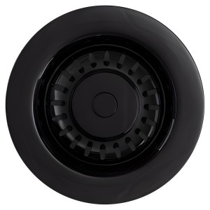 TOP-FIX Kitchen Strainer without Overflow - Black