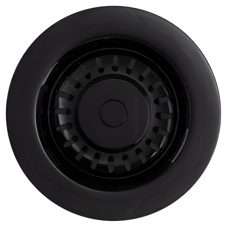 TOP-FIX Kitchen Strainer without Overflow - Black