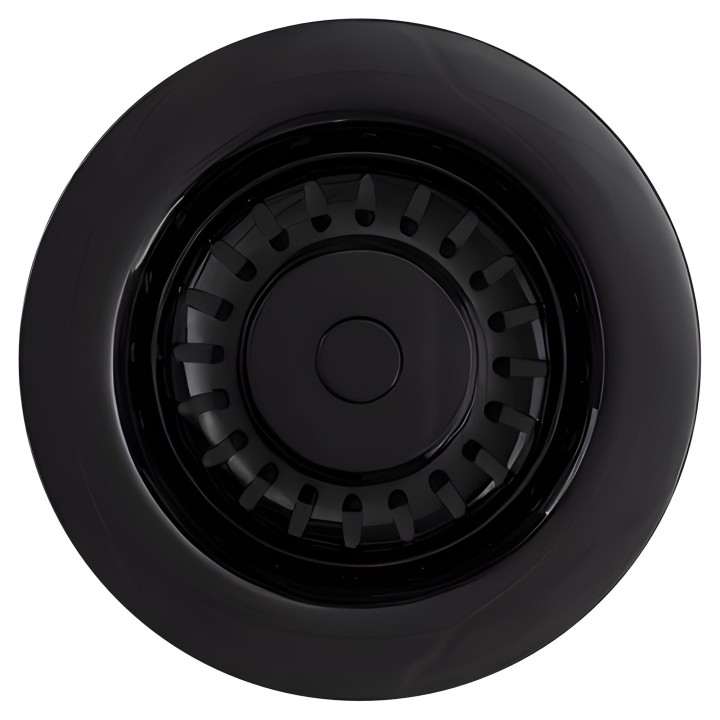 TOP-FIX Kitchen Strainer without Overflow - Black