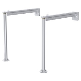 Cleaner Sink Legs & Wall Bracket (Pair)