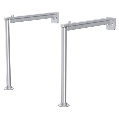 Cleaner Sink Legs & Wall Bracket (Pair)