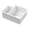 Fireclay Undermount Sink with Overflow 762mm(w) x 457mm(d) x 254mm(h)