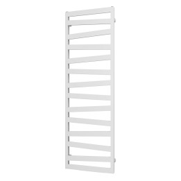 550mm (w) x 1600mm (h) Lattice White Flat Panel Towel Rail Radiator
