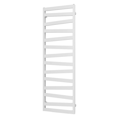 550mm (w) x 1600mm (h) Lattice White Flat Panel Towel Rail Radiator
