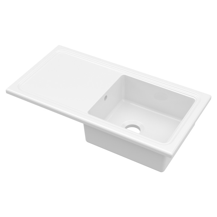 Fireclay Counter Top Sink Single Bowl 1010mm(w) x 525mm(d) x 235mm(h)
