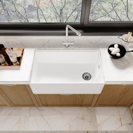 Fireclay Belfast Sink 795mm(w) x 460mm(d) x 245mm(h)