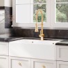 Fireclay Butler Sink 2 Bowl with Flush Weir & Overflows 795mm(w) x 500(d) x 220mm(h)