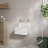 Fireclay Cleaner Sink with Grid 455mm(w) x 362mm(d) x 396mm(h)