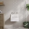 Fireclay Cleaner Sink with Grid 455mm(w) x 362mm(d) x 396mm(h)