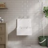 Fireclay Cleaner Sink with Grid 515mm(w) x 535mm(d) x 393mm(h)